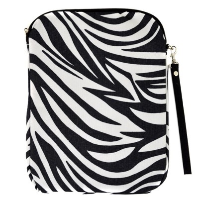 180623-BLACK/WHITE ZEBRA DESIGN IPAD 2 ,3 AND NEW IPAD COVER